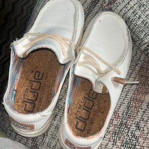 Hey Dude Wendy Eco Sox White slip ons